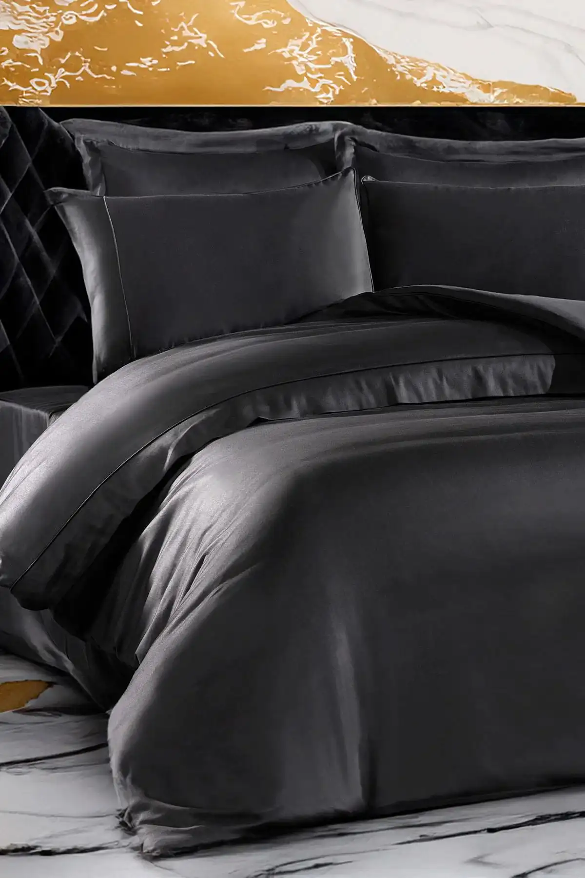 Alix %100 Pamuk Çift Kişilik 6 Parça Nevresim Takımı