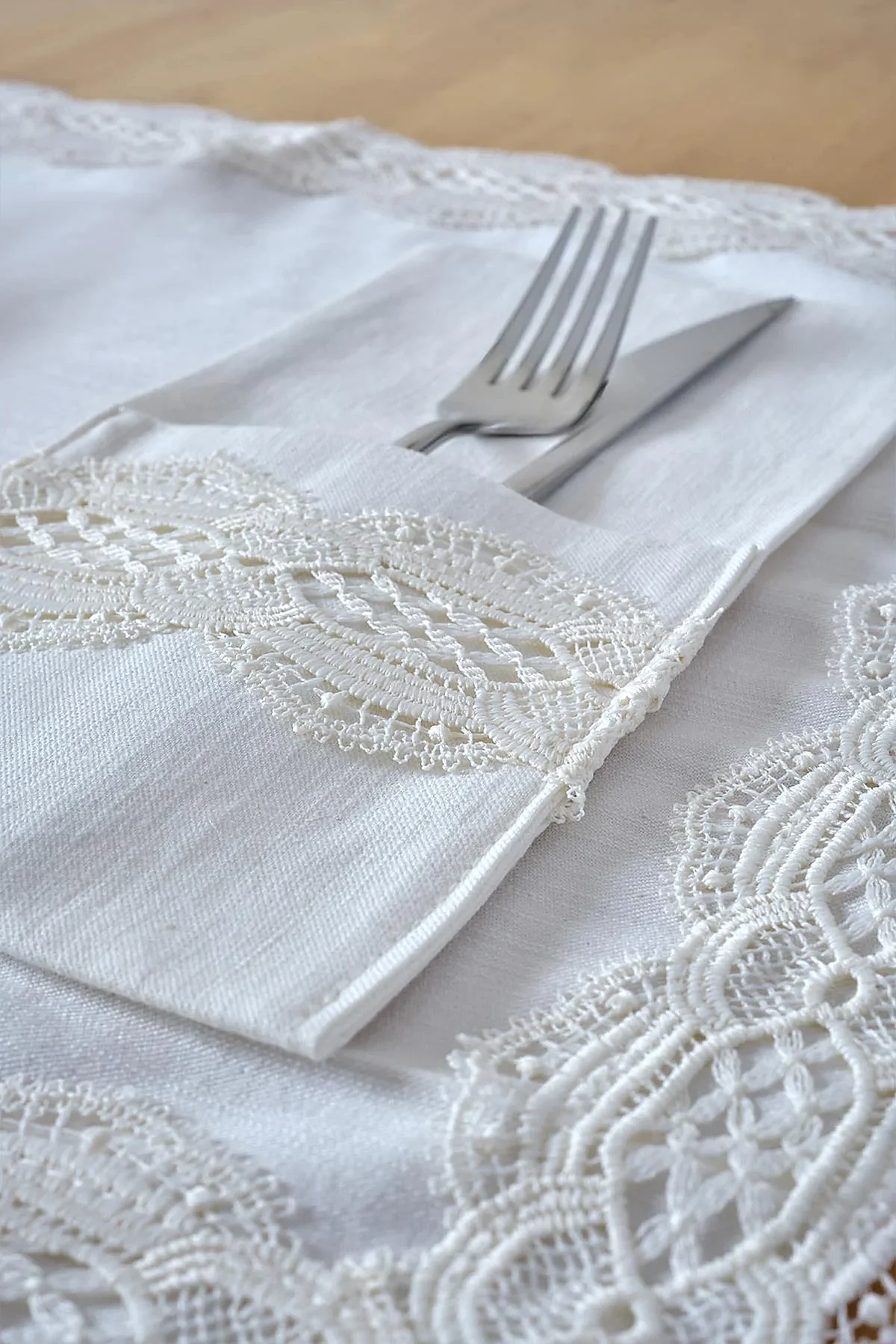 Asel 4'lü Leke Tutmaz Kaşıklık - Nazik Home - Yuvama Değer!