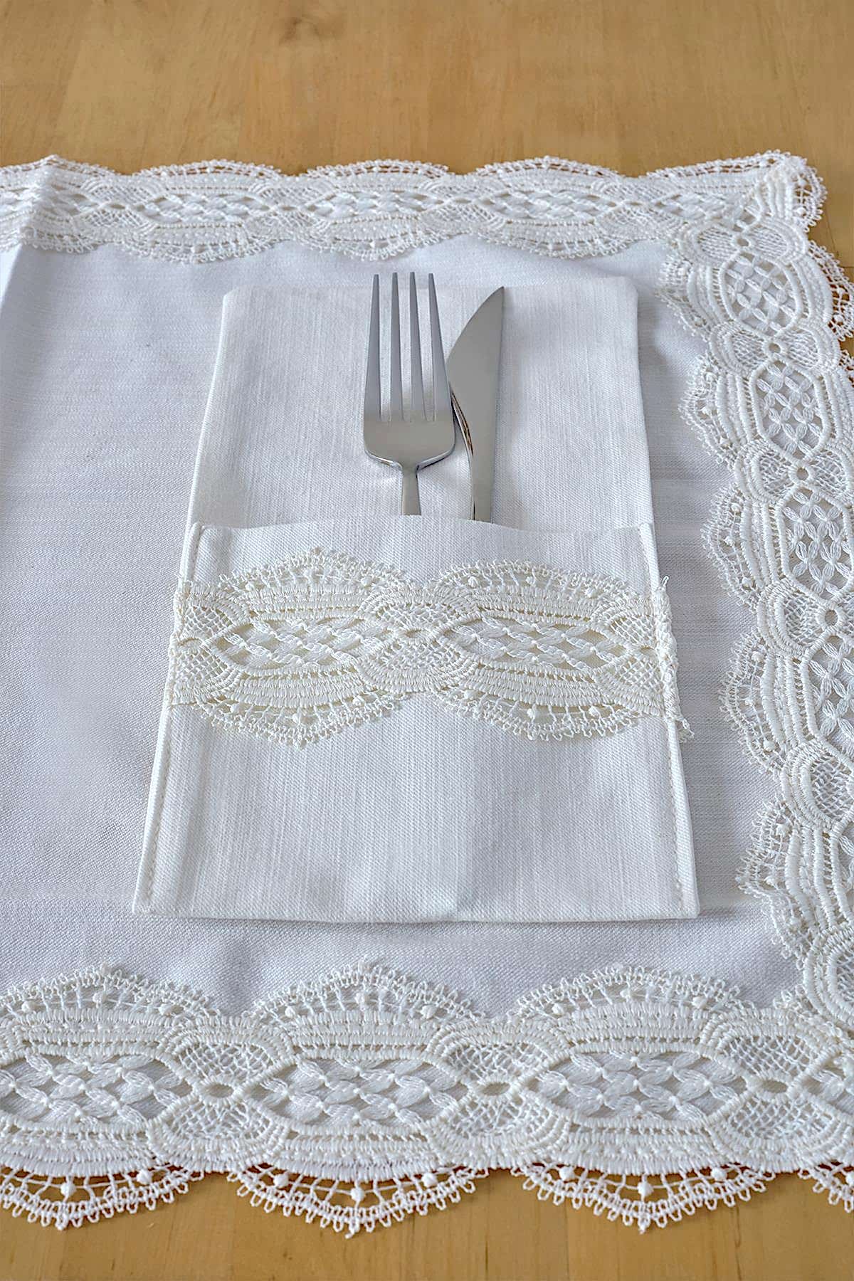 Asel 4'lü Leke Tutmaz Kaşıklık - Nazik Home - Yuvama Değer!