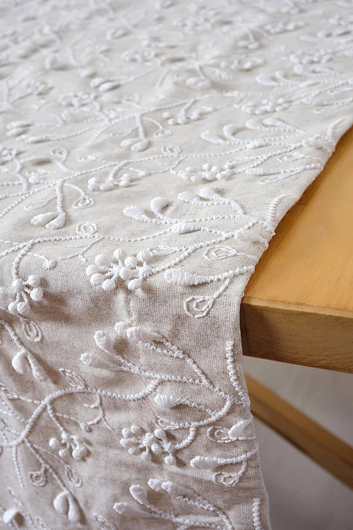 Celine İşemeli Runner (40 x 140 cm) - Nazik Home - Yuvama Değer!