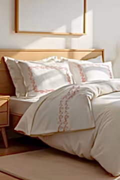 Çınar Desenli Pamuk Saten Çift Kişilik 6 Parça Nevresim Takımı - Nazik Home - Yuvama Değer!