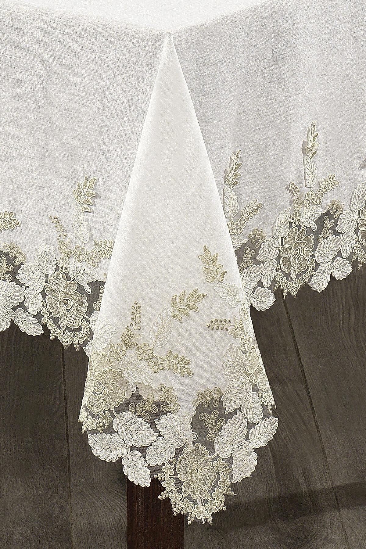 Floransa Leke Tutmaz Dertsiz Masa Örtüsü (160 x 260 cm) - Nazik Home - Yuvama Değer!