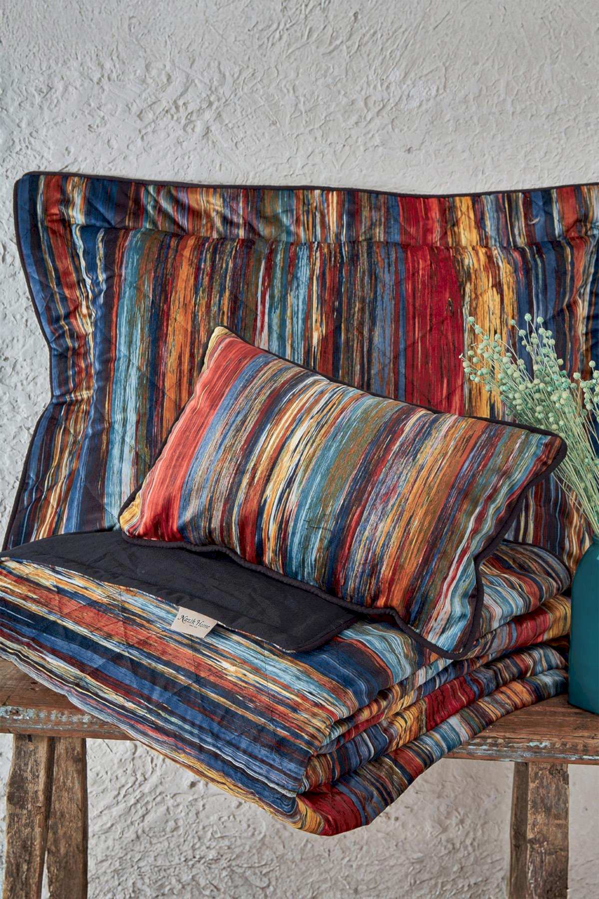 Florida Çift Kişilik Yatak Örtüsü - Nazik Home - Yuvama Değer!