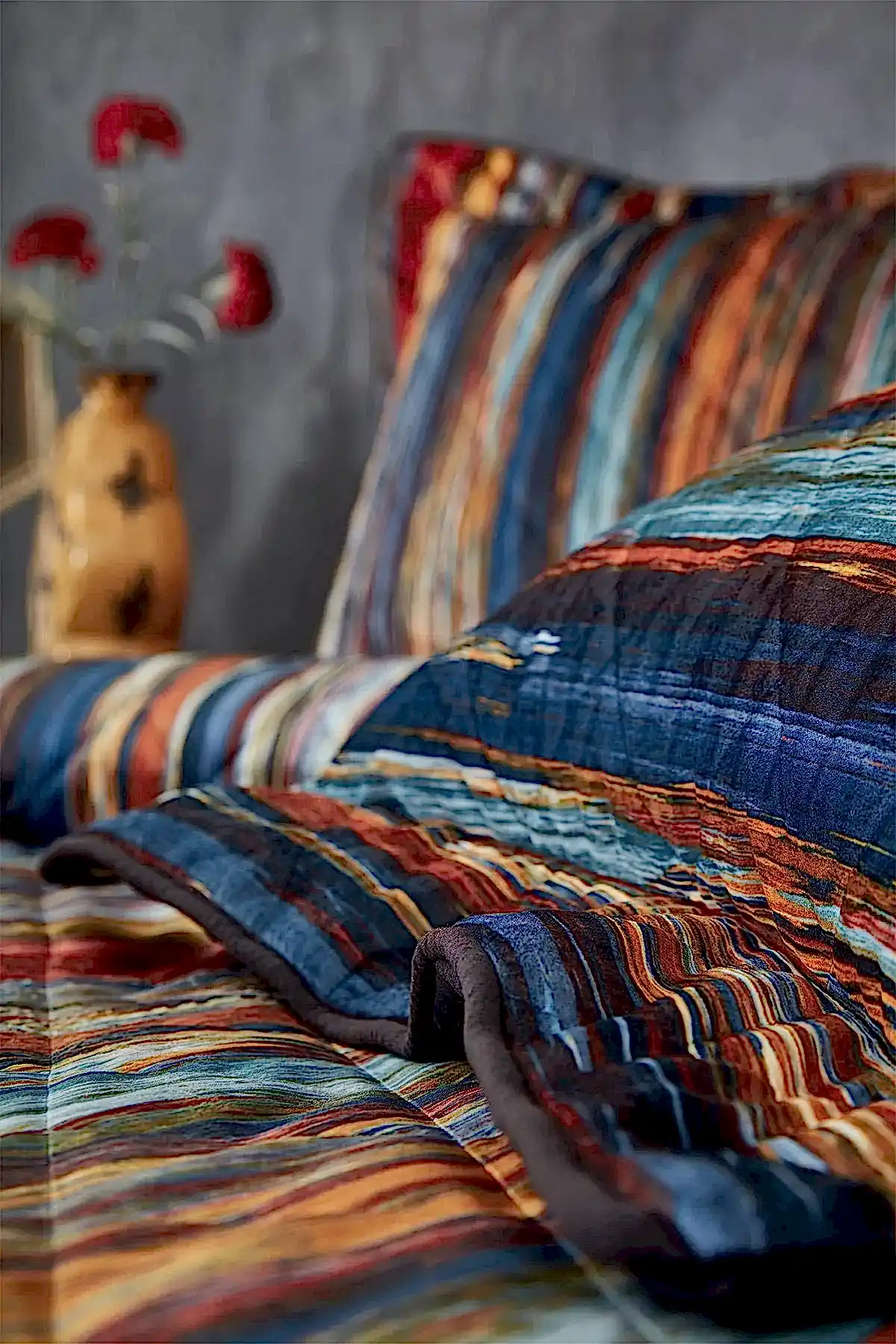 Florida Çift Kişilik Yatak Örtüsü - Nazik Home - Yuvama Değer!