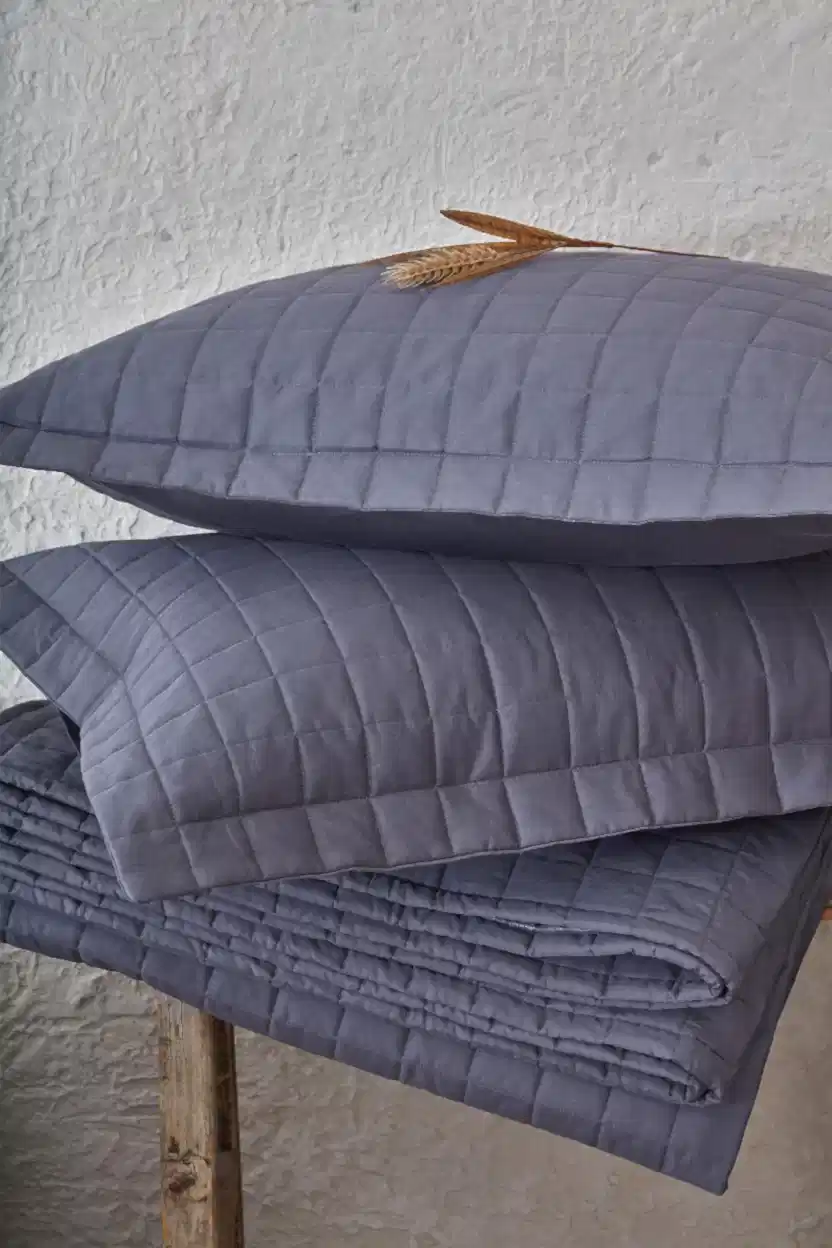 Girne Kapitoneli Çift Kişilik Yatak Örtüsü - Nazik Home - Yuvama Değer!