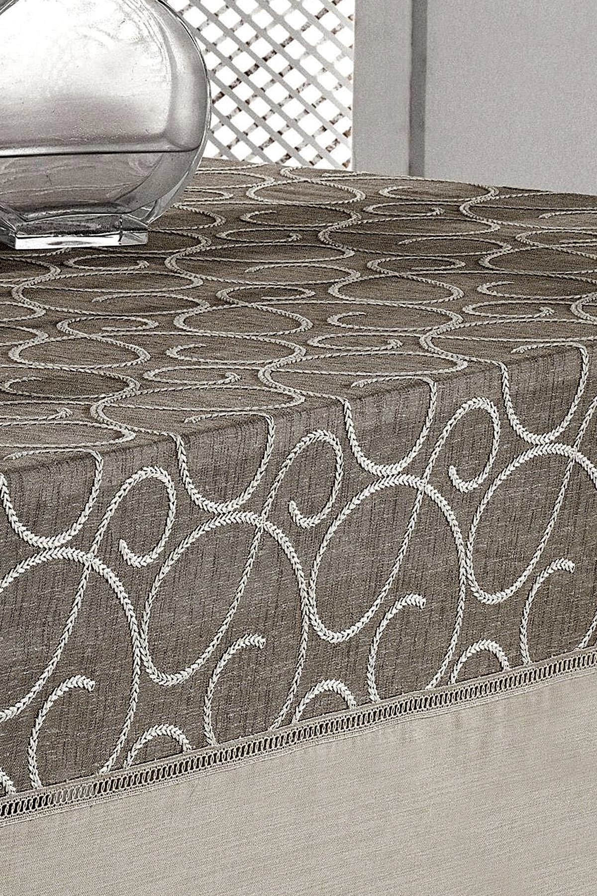 Glory Leke Tutmaz Dertsiz Masa Örtüsü (160 x 260 cm) - Nazik Home - Yuvama Değer!