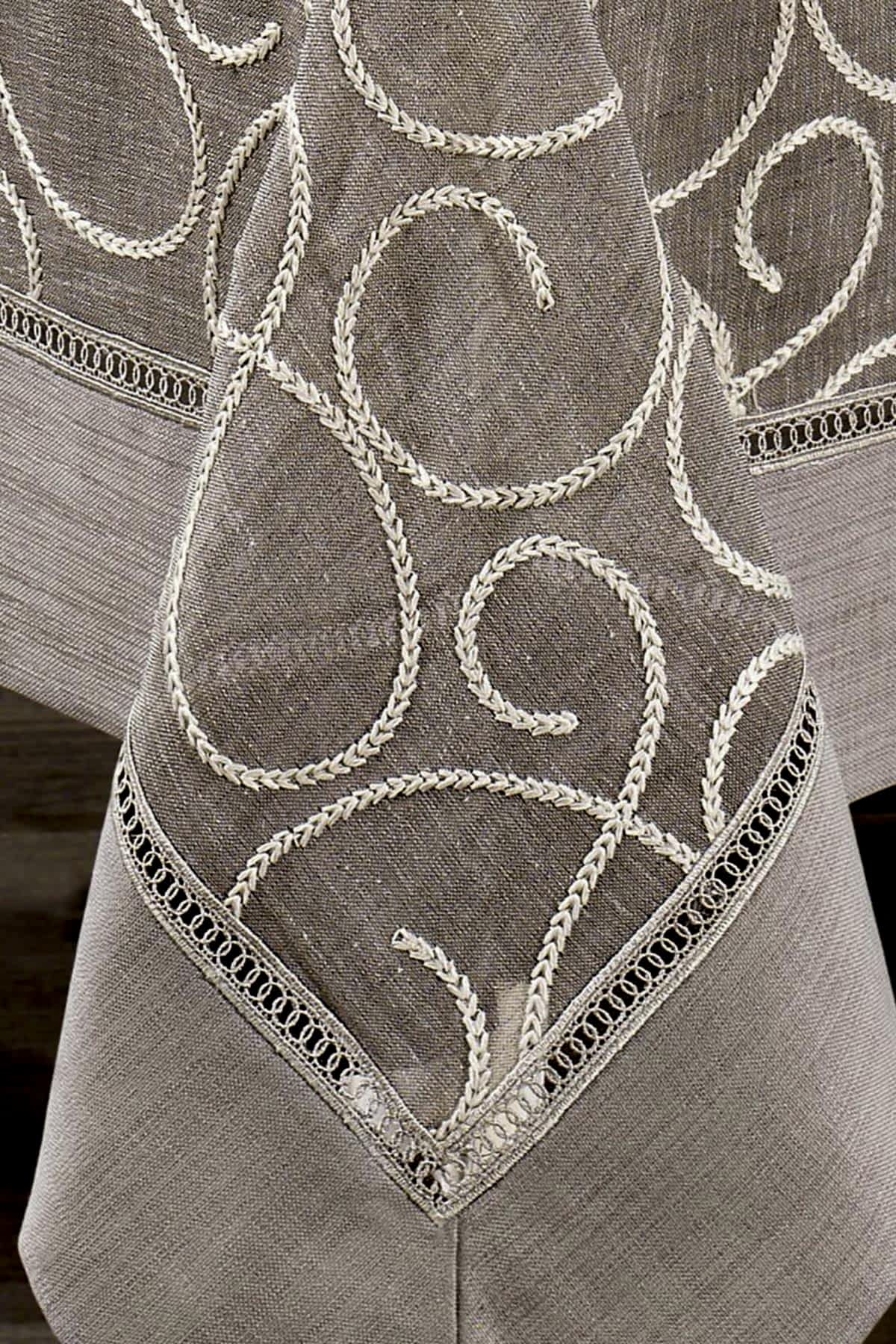 Glory Leke Tutmaz Dertsiz Masa Örtüsü (160 x 260 cm) - Nazik Home - Yuvama Değer!