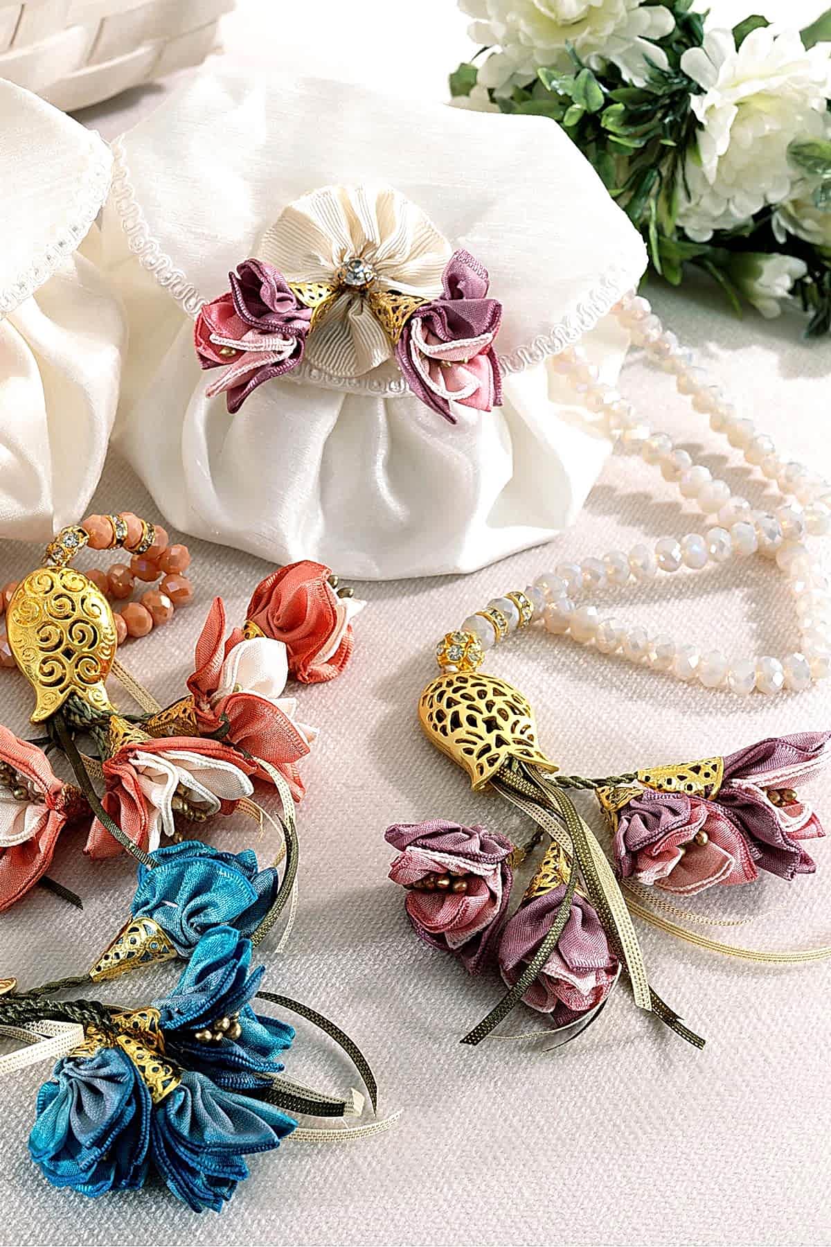 Haseki Keseli Kristal Tesbih