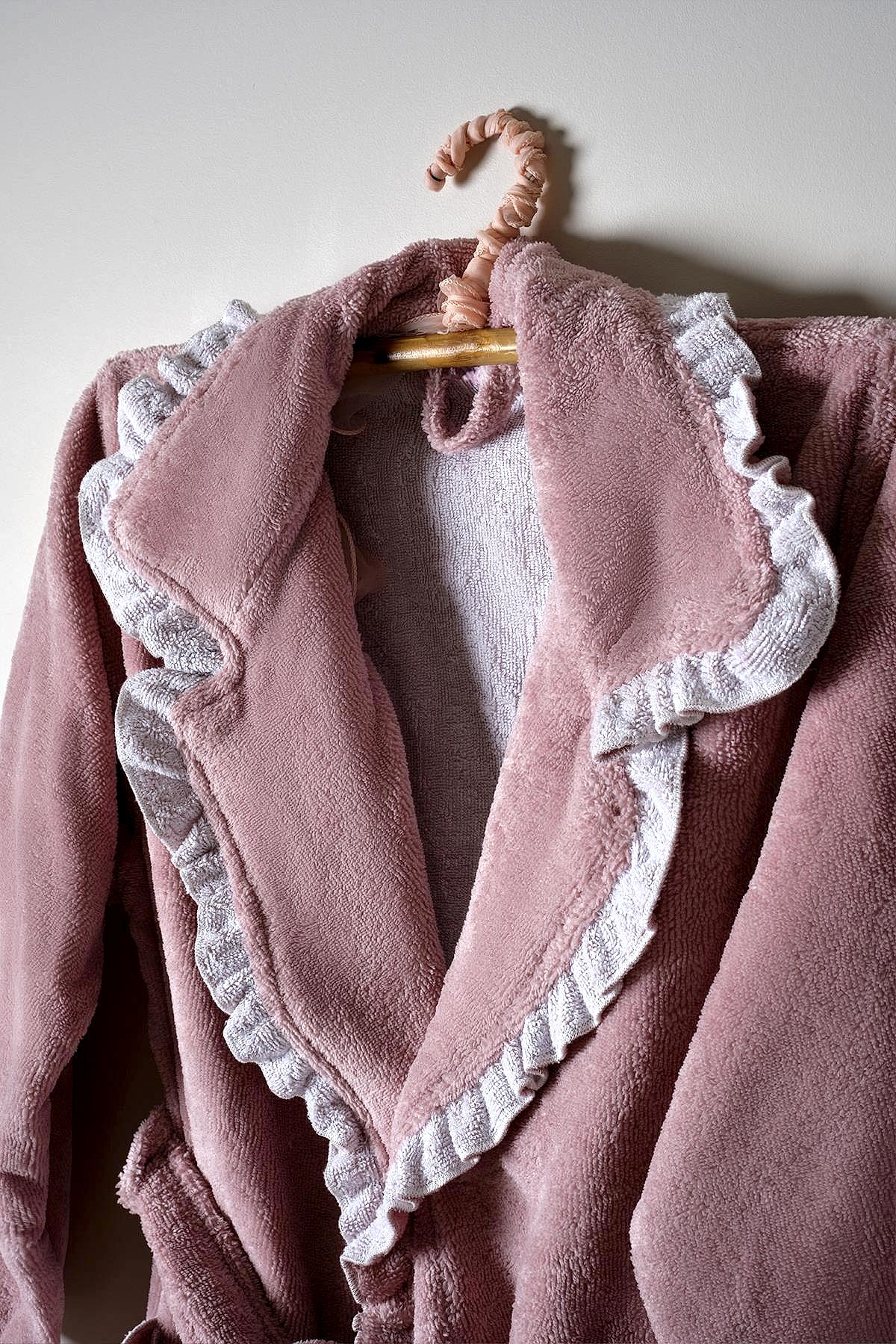 Marla Kadın Pamuklu Bornoz Seti - Nazik Home - Yuvama Değer!