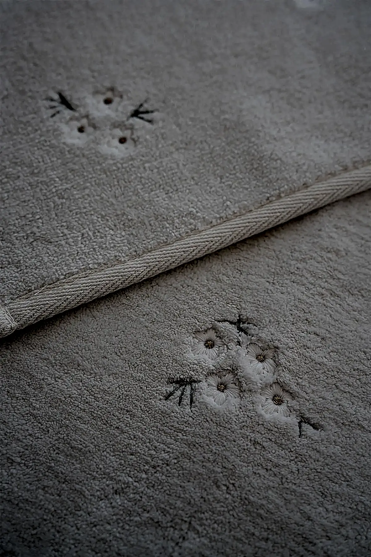 Nadia Papatya Nakışlı 2'li Paspas Set (60 x 100 cm)