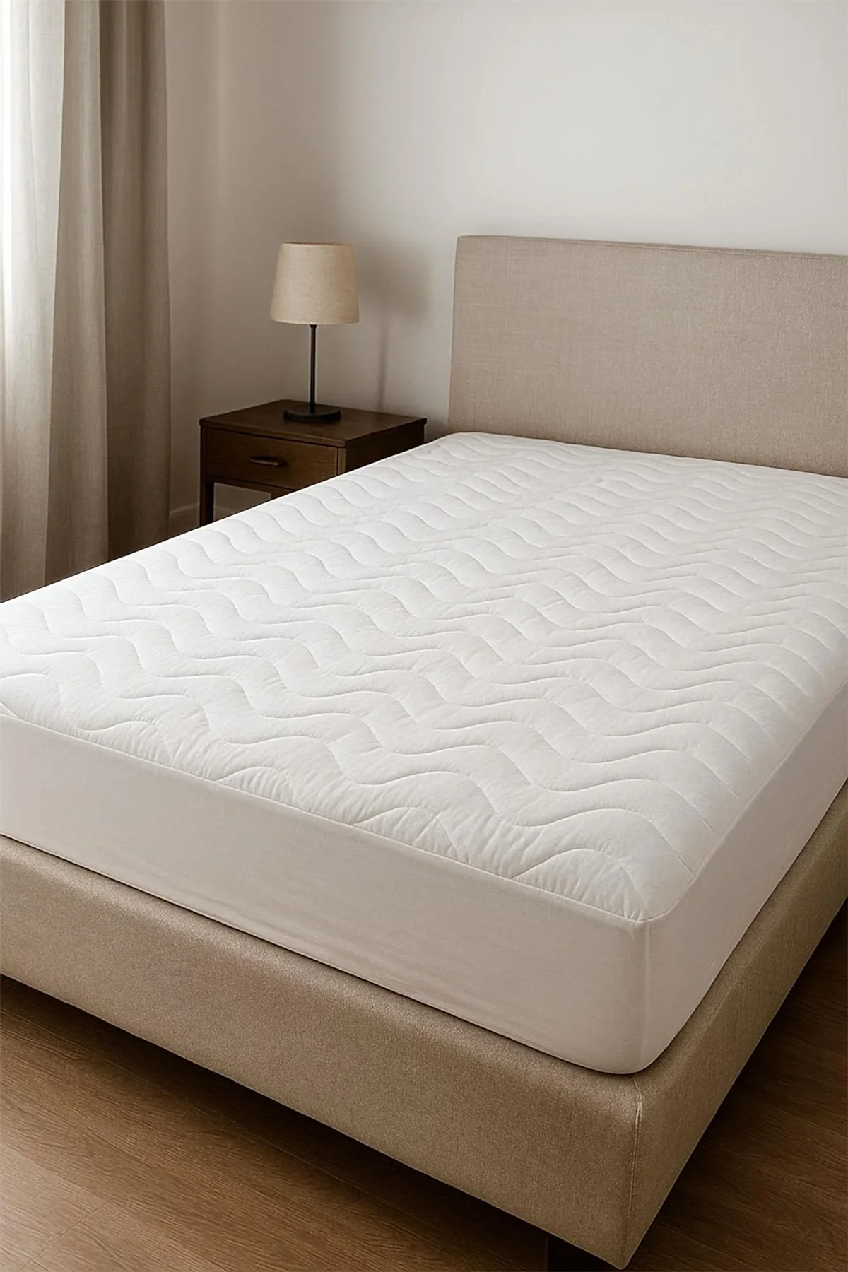 Ranforce Sıvı Geçirmez Fitted Çift Kişilik Alez (160 x 200 cm)