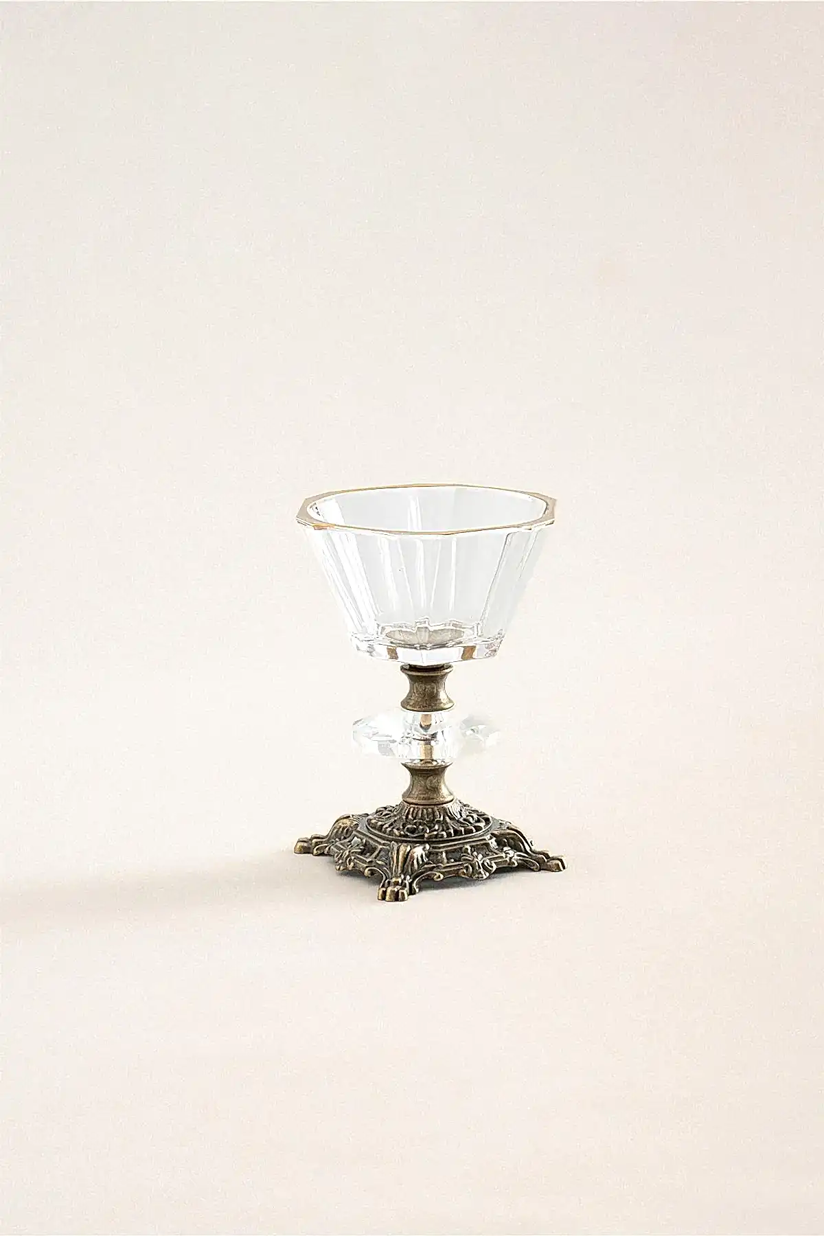 Sierra Eskitme Detaylı Döküm Ayak Sunum Kasesi (10 cm) - Nazik Home - Yuvama Değer!