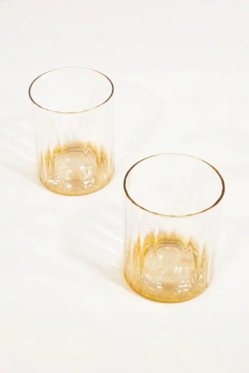 Timeless Optikli 2'li Su Bardağı Seti (8 x 10 cm)