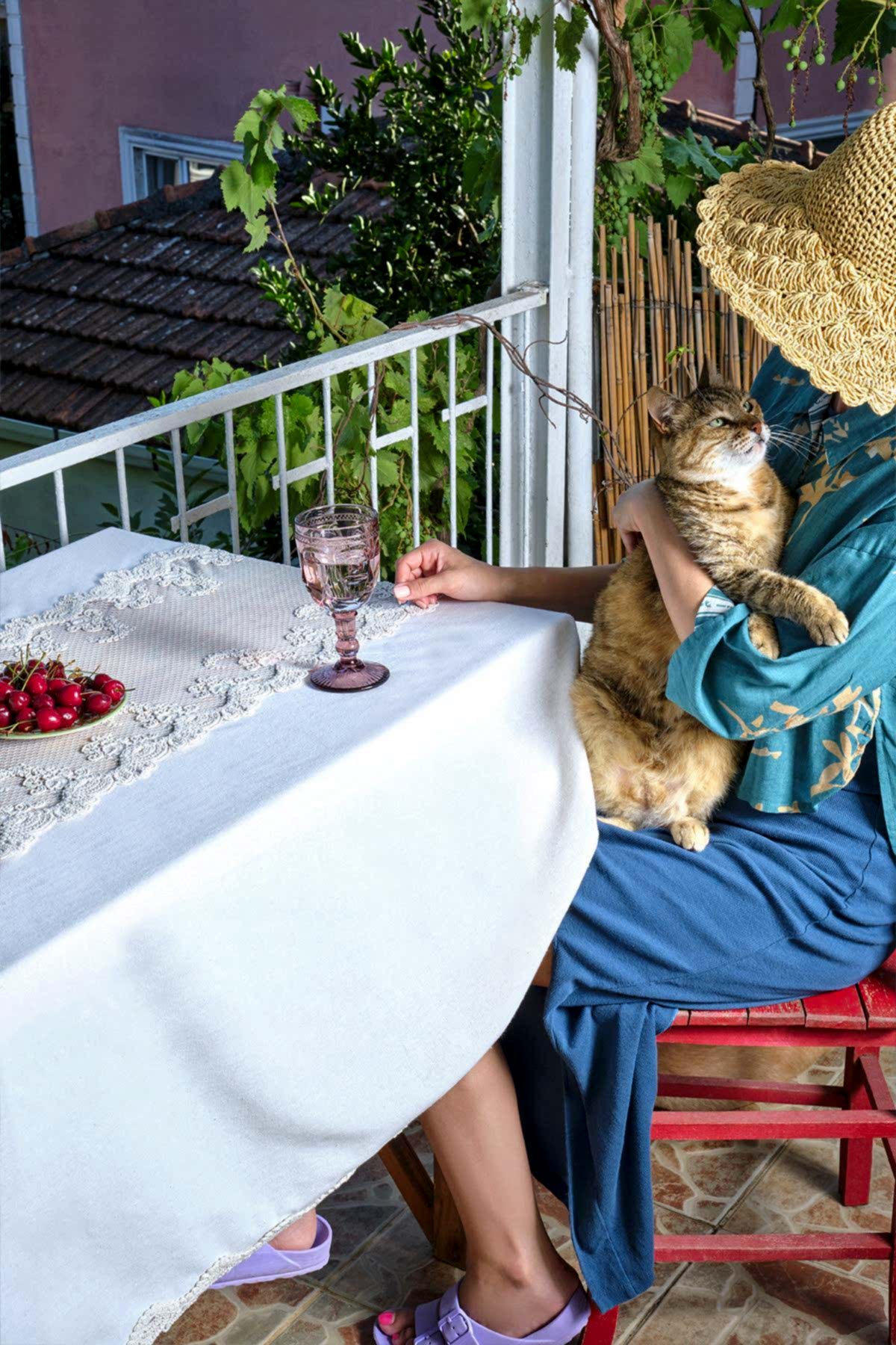 Vole Runner'lı Masa Örtüsü (150 x 250 cm) - Nazik Home - Yuvama Değer!