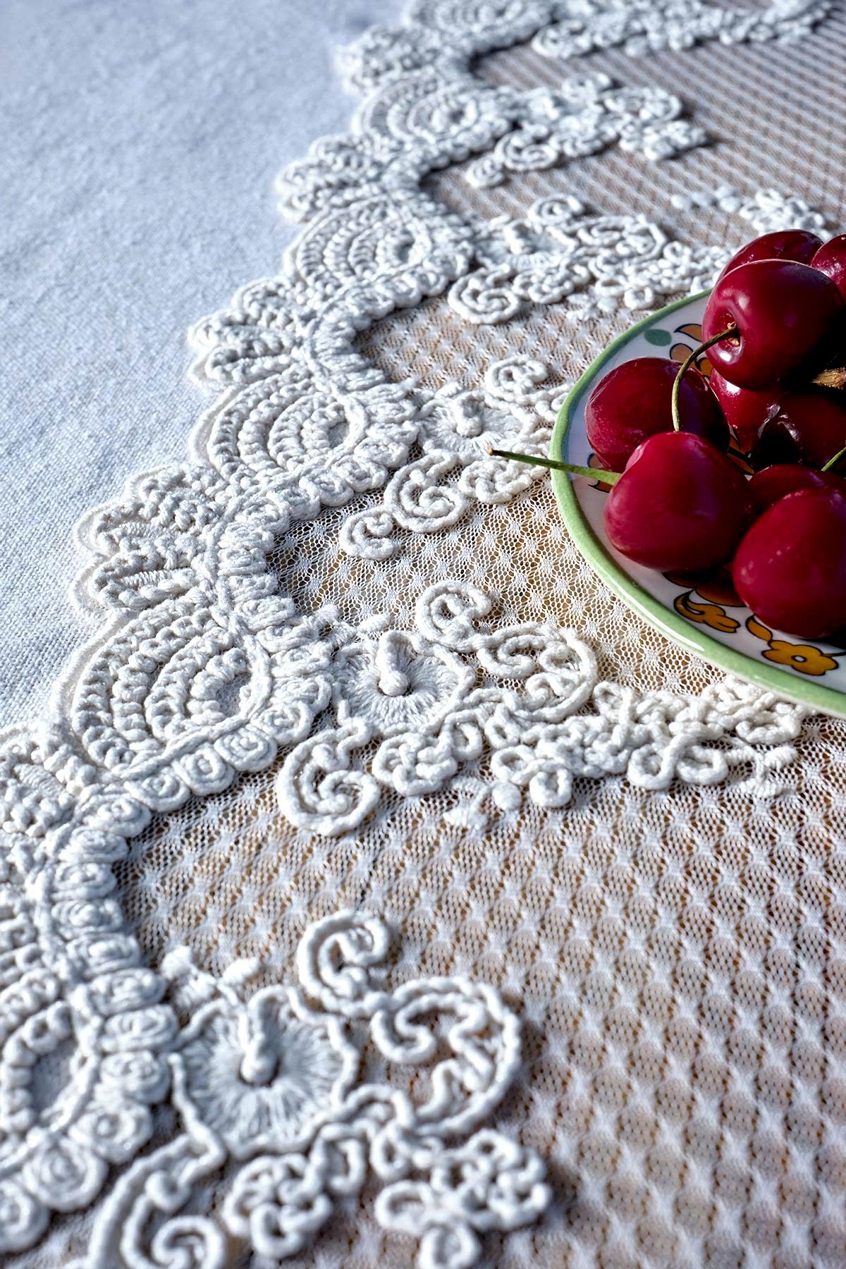 Vole Runner'lı Masa Örtüsü (150 x 250 cm) - Nazik Home - Yuvama Değer!