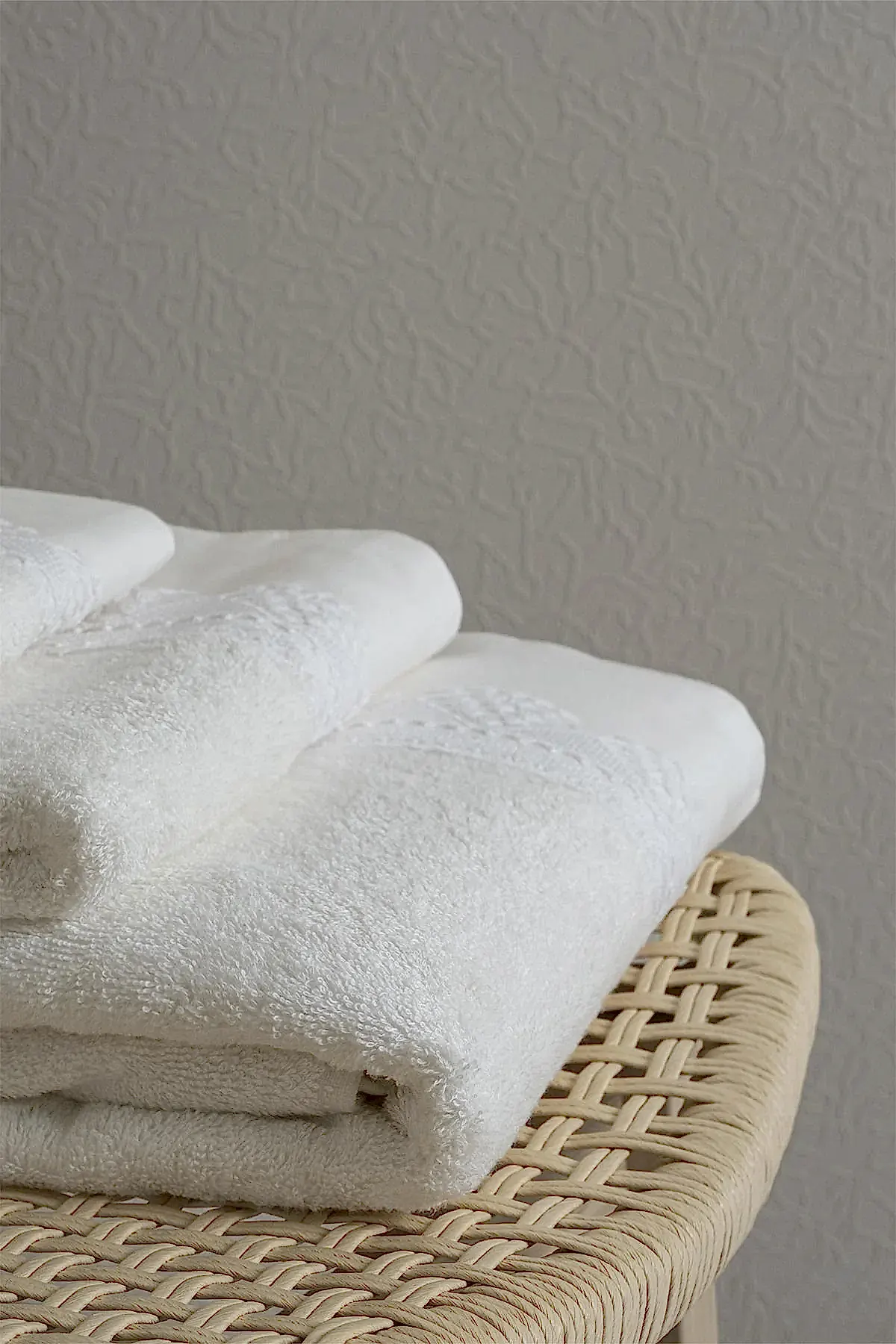 Zarif Dantelli Yüz Havlusu (50 x 90 cm) - Nazik Home - Yuvama Değer!